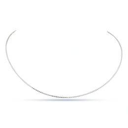 Silver Luxe Collar Necklace