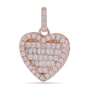 Rose Heart Crystal Jewelry Set