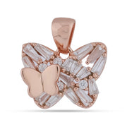 Rose Butterfly Crystal Set