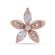 Rose Blossom Crystal Studs