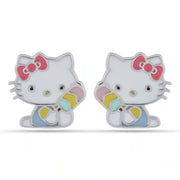 Cute Kitty Charm Jewelry Set