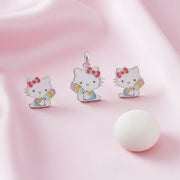 Cute Kitty Charm Jewelry Set