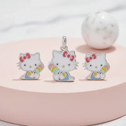 Cute Kitty Charm Jewelry Set