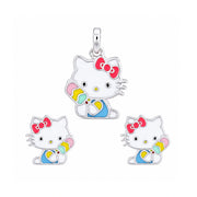 Cute Kitty Charm Jewelry Set