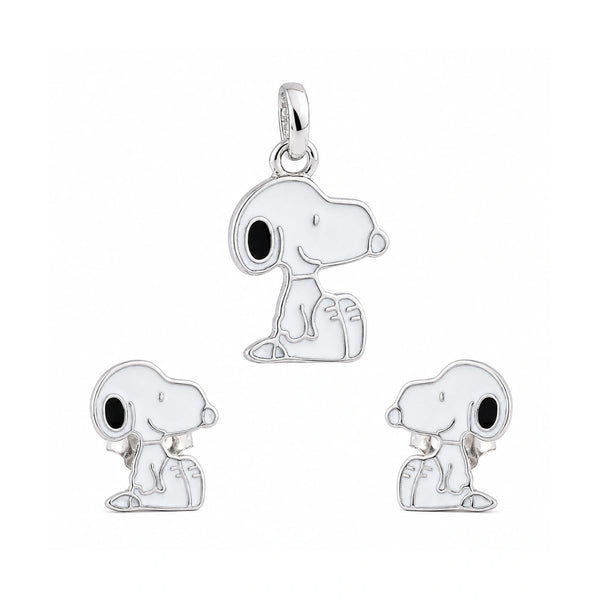 Cute Snoopy Charm Set