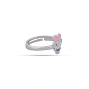 Cute Bow Kitty Ring