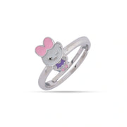 Cute Bow Kitty Ring