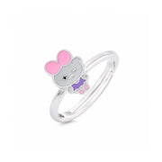 Cute Bow Kitty Ring