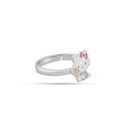 Cute Kitty Bow Ring
