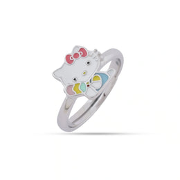 Cute Kitty Bow Ring
