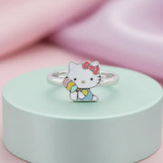 Cute Kitty Bow Ring