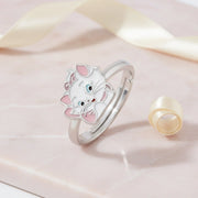 Cute Kitty Adjustable Ring