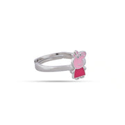 Peppa Pink Cartoon Ring