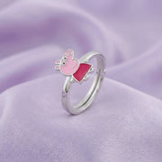 Peppa Pink Cartoon Ring