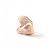 Rose Gold Pyramid Ring