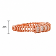 Rose Gold Baguette Band Ring