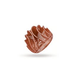 Rose Gold Leaf Ring