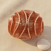 Rose Gold Sterling Silver Feather Statement Ring