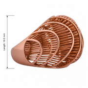 Rose Gold Leaf Ring