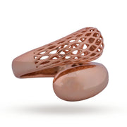 Rose Gold Mesh Wrap Ring