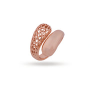 Rose Gold Mesh Wrap Ring