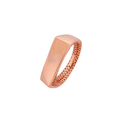 Rose Gold Signet Ring