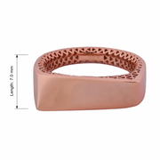 Rose Gold Signet Ring