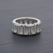 Radiant Baguette Eternity Ring