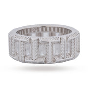Radiant Baguette Eternity Ring