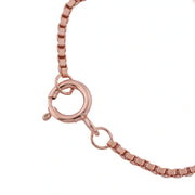 Rose Gold Heart Watch Charm