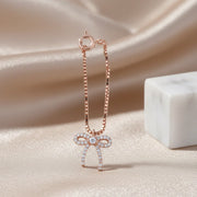 Rose Gold Bow Charm