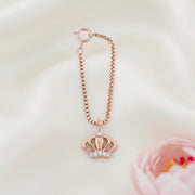 Rose Gold Crown Charm