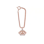 Rose Gold Crown Charm