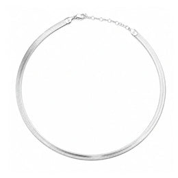 Luxe Herringbone Snake Chain Necklace