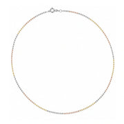 Aurora Tricolor Chain Necklace
