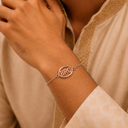 BRO Silver Rakhi Bracelet