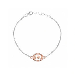 BRO Silver Rakhi Bracelet