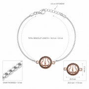 Premium Trishul Rakhi Bracelet