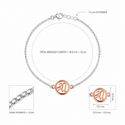 Shree Silver Rakhi Bracelet