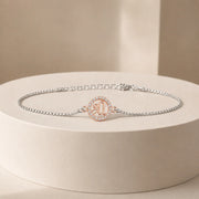 Shree Symbol Silver Rakhi Bracelet