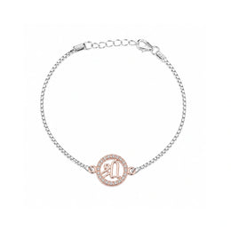 Shree Symbol Silver Rakhi Bracelet