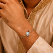 Sacred Ganesha Charm Rakhdi Bracelet