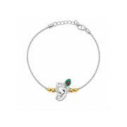 Sacred Ganesha Charm Rakhdi Bracelet