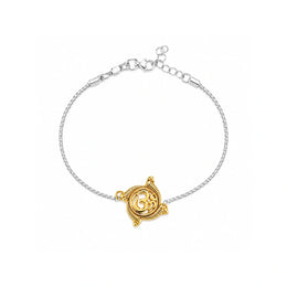 Om Rakhdi Silver Bracelet