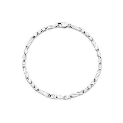 Elegant Diamond Cut Bracelet