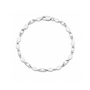 Elegant Wave Link Bracelet