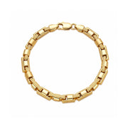 Golden Mesh Link Bracelet