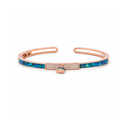 Ocean Glow Crystal Cuff