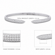 Radiant Open Cuff Bracelet