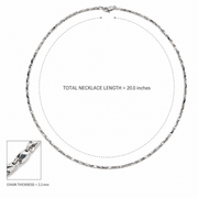 Elegant Geometric Link Chain